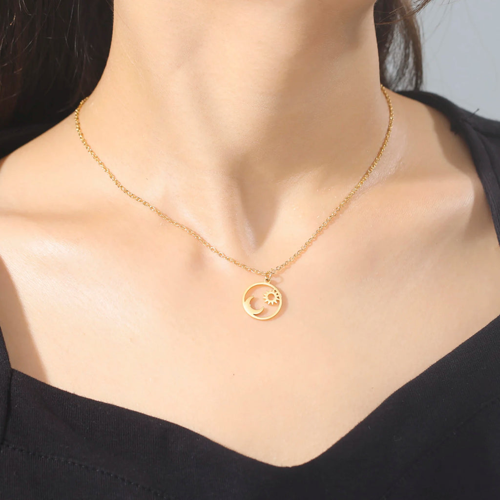 COLLIER SOLEIL LUNAIRE