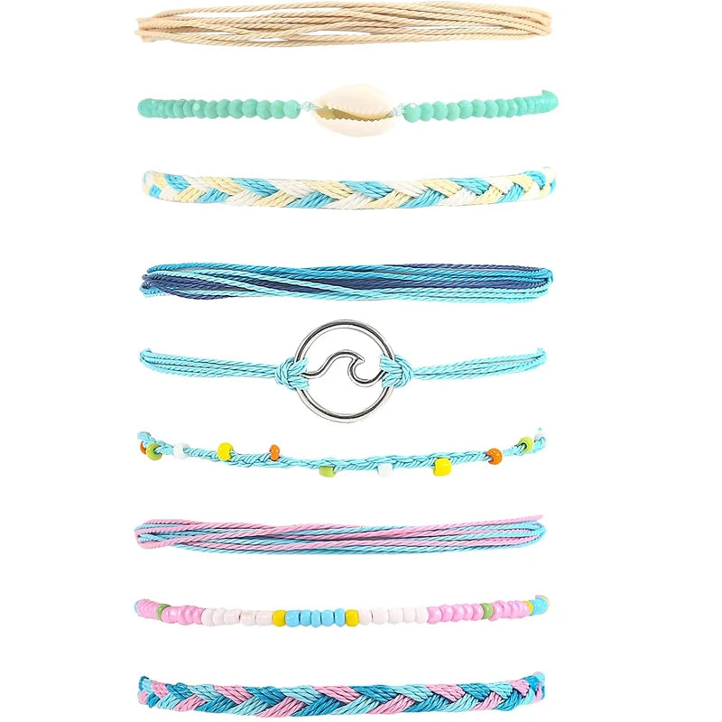 ENSEMBLE DE BRACELETS PLAGE