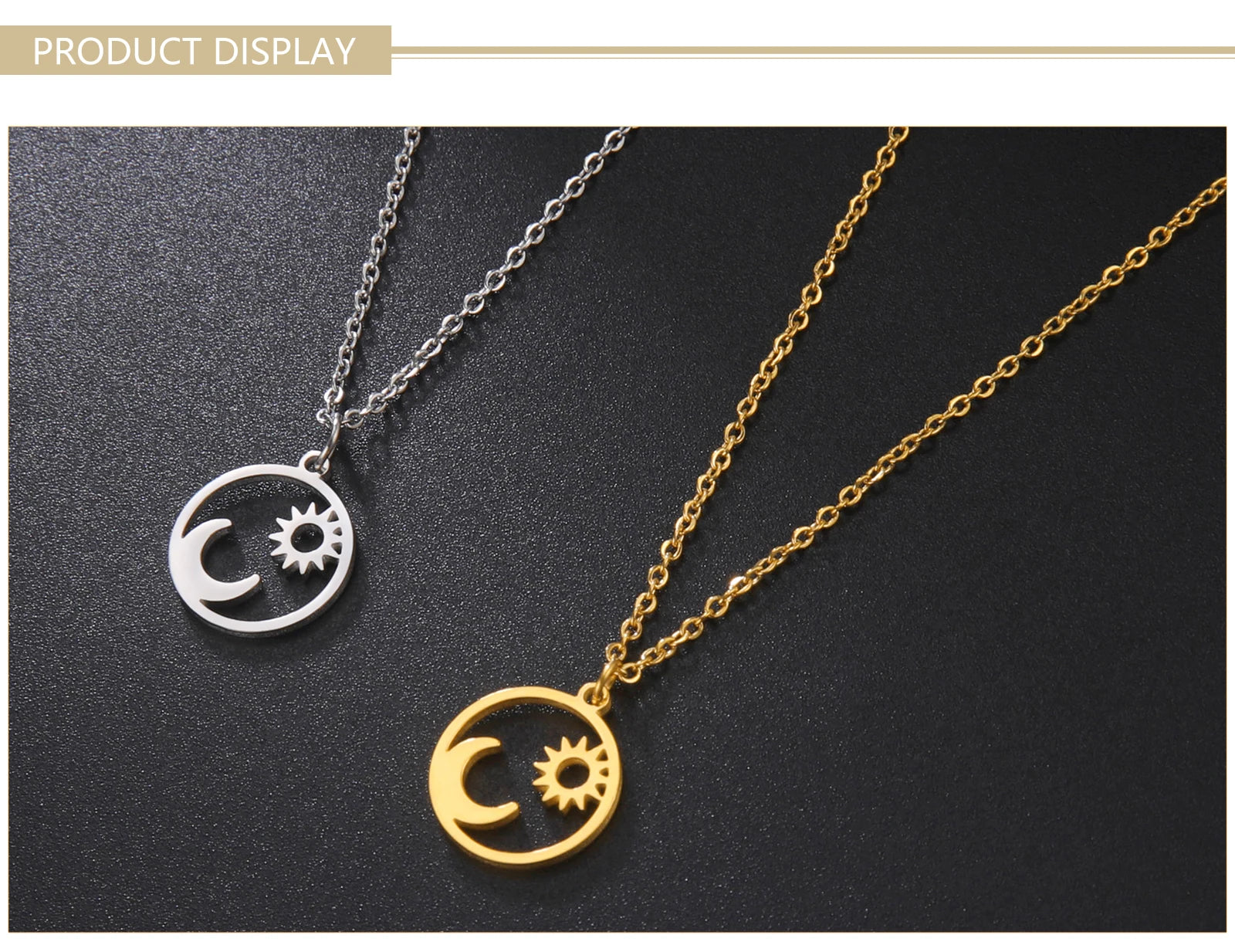 COLLIER SOLEIL LUNAIRE